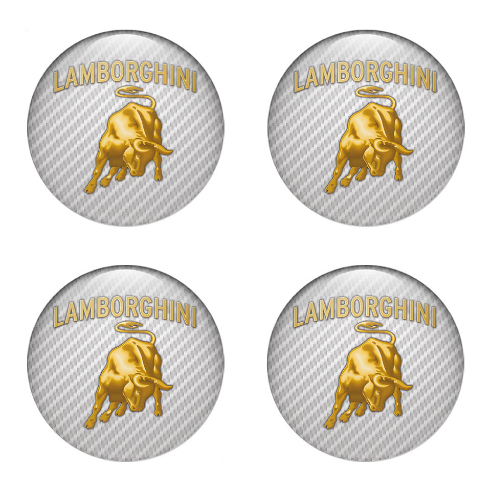 LAMBORGHINI Silicone Stickers for Wheel Center Caps16