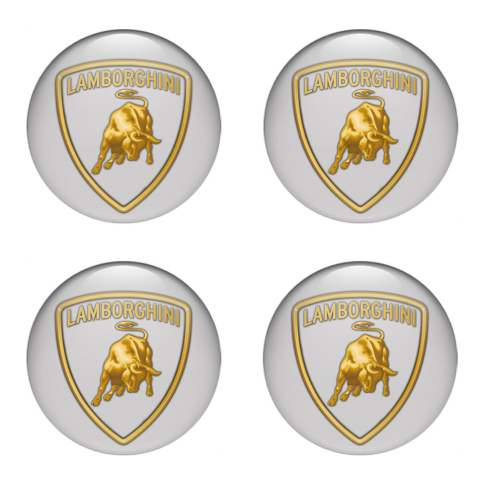 LAMBORGHINI Silicone Stickers for Wheel Center Caps4