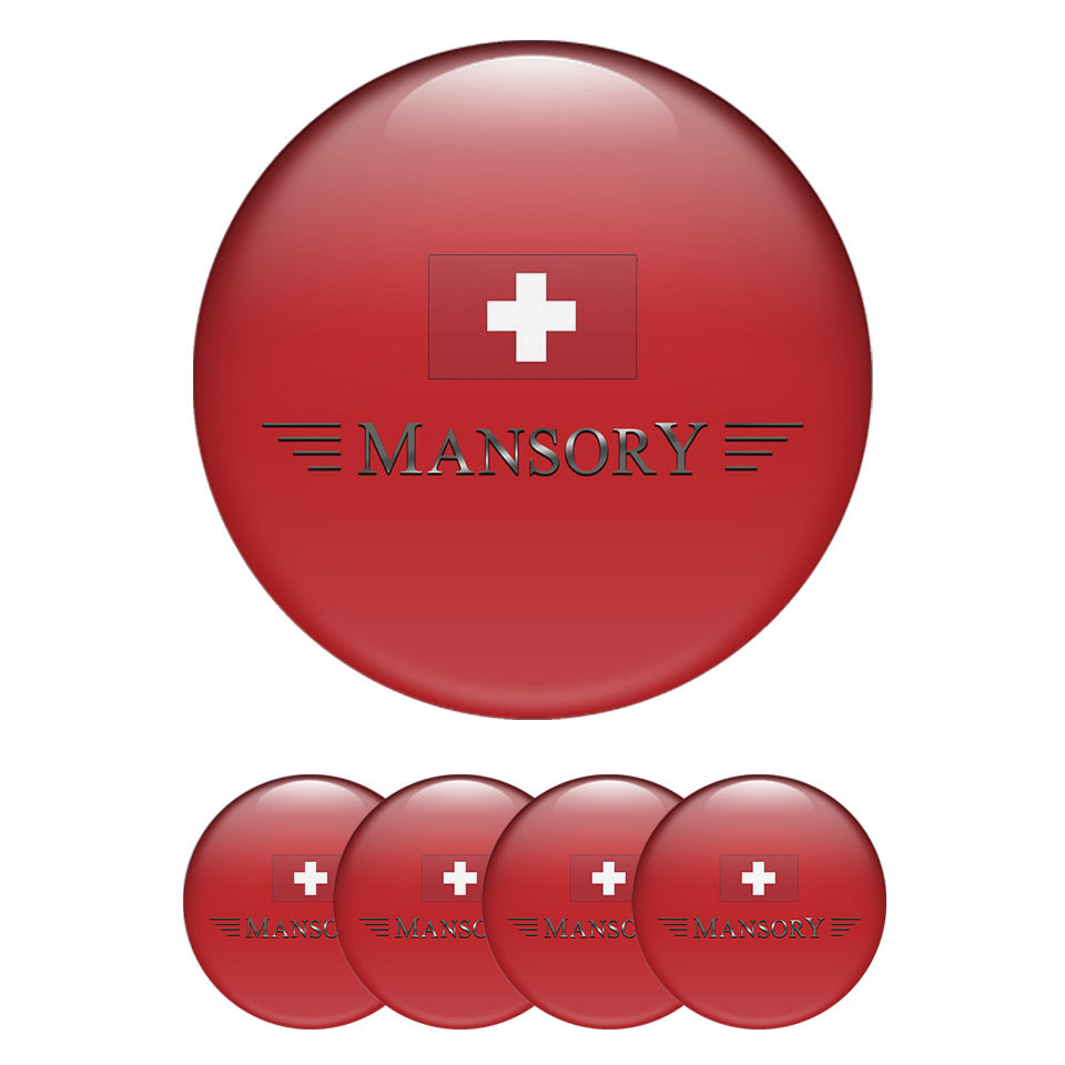 MANSORY Emblems for Wheel Center Caps8