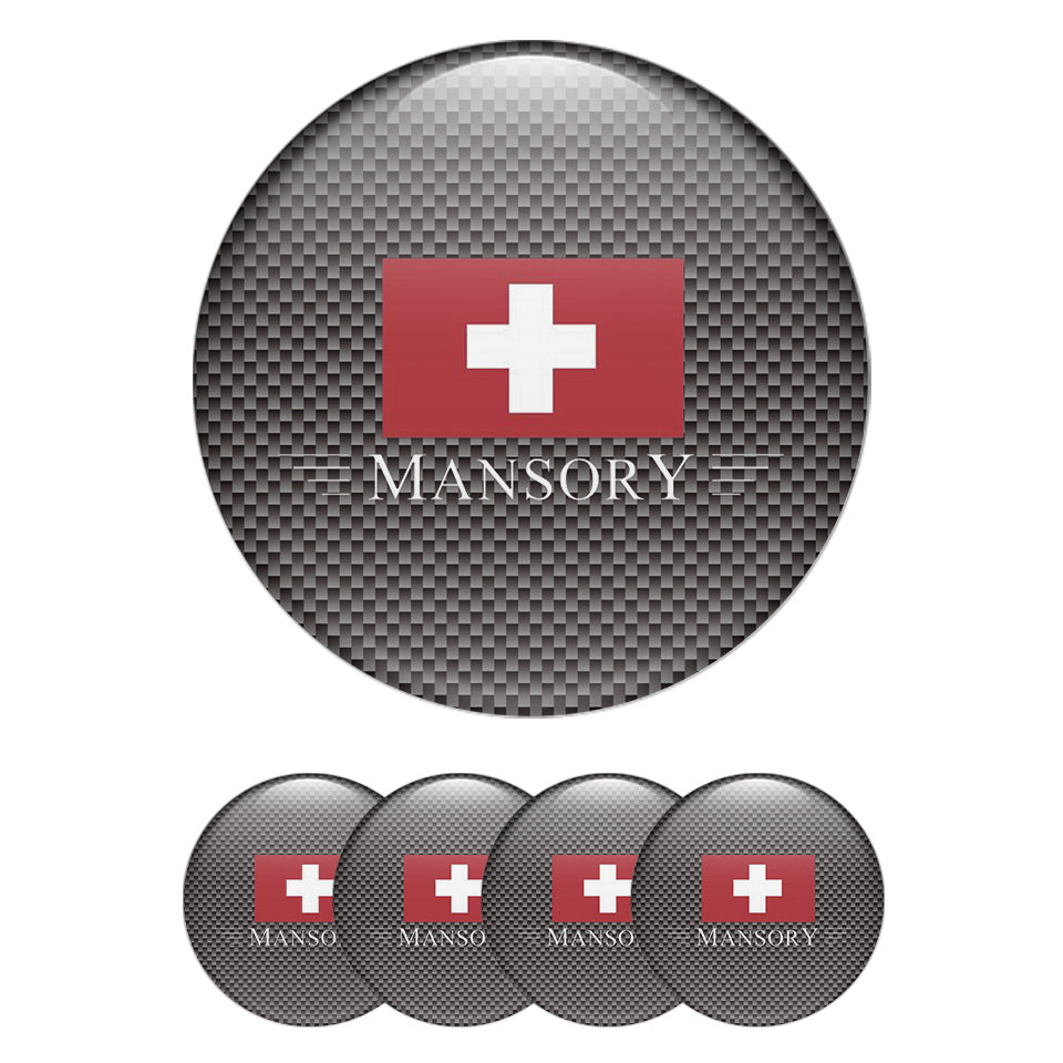MANSORY Silicone Stickers for Wheel Center Caps4