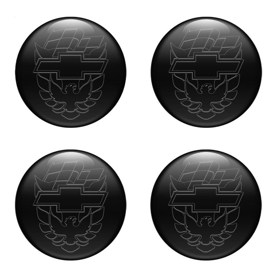 PONTIAC Silicone Stickers for Wheel Center Caps1