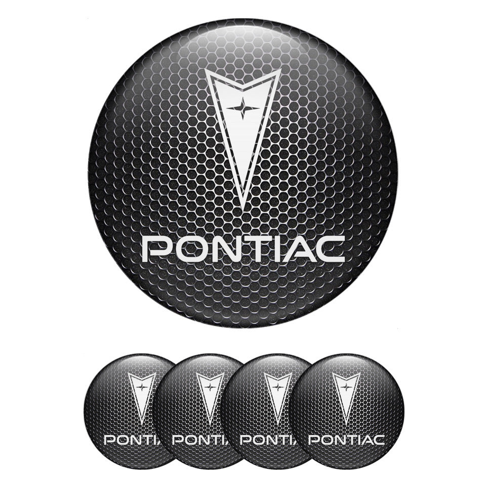PONTIAC Silicone Stickers for Wheel Center Caps28