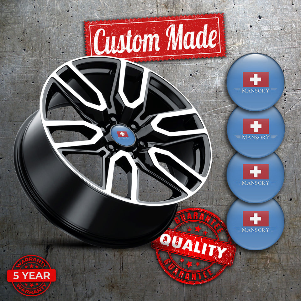 MANSORY Emblems for Wheel Center Caps