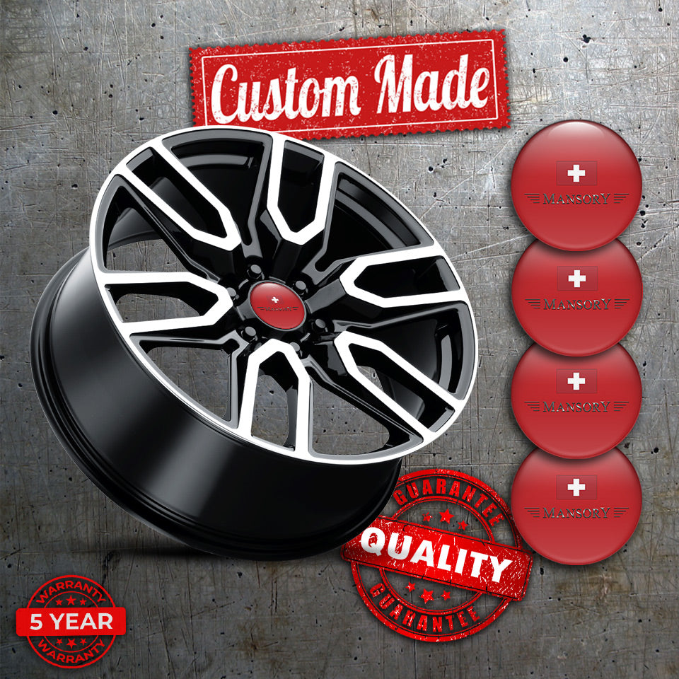 MANSORY Emblems for Wheel Center Caps